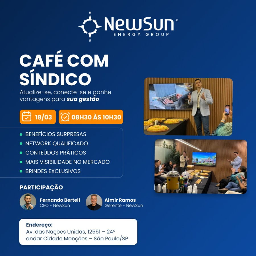 Café com Síndico promove encontro exclusivo para networking e inovação na gestão condominial em São Paulo